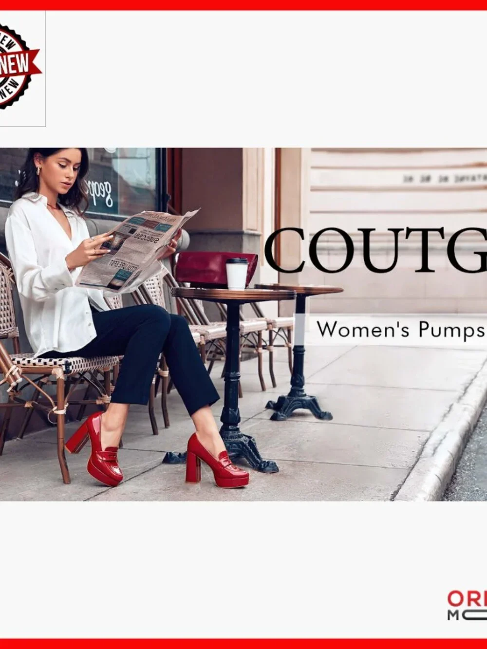 Platform Heel Loafers Chunky Block Heel Patent Leather Work Pumps